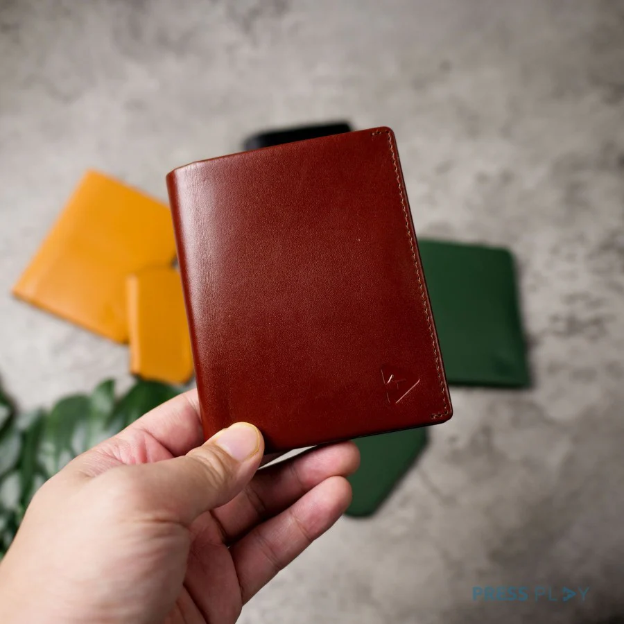 SLIMFOLD Slim Vegetable Tanned Leather Wallet by Press Play - Image 7