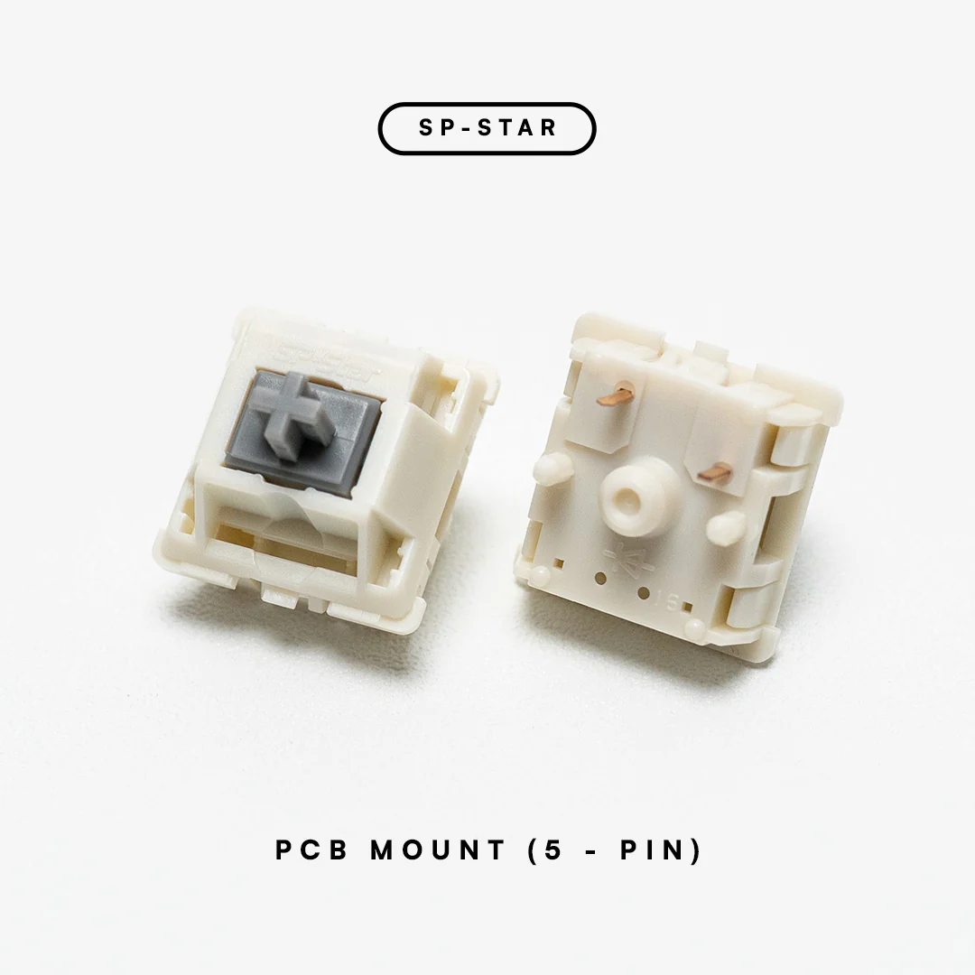 SP Star Polaris Gray Grey Linear Switch 67g PCB Mount - Image 2
