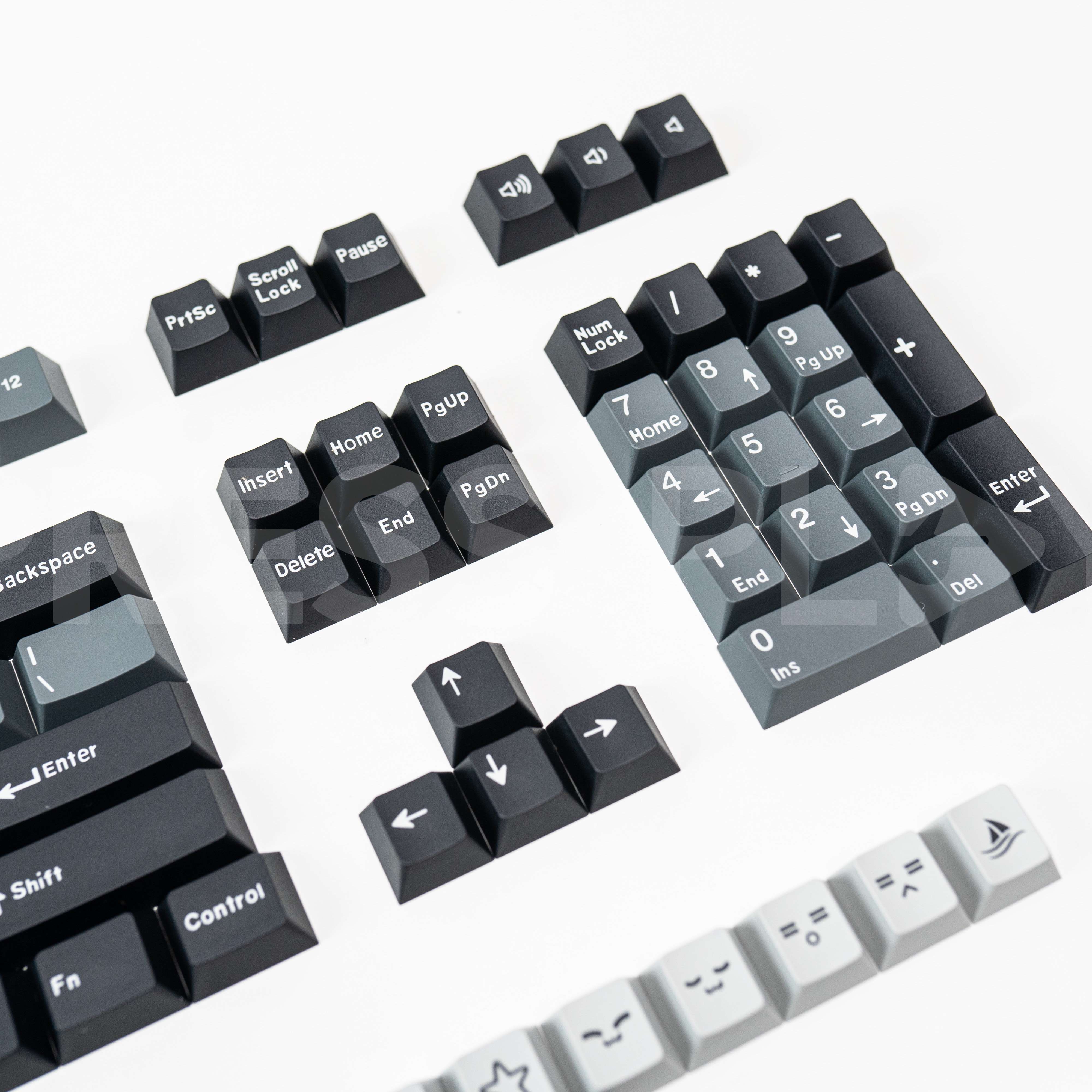 SPACEBOUND PBT ABS Doubleshot Keycaps Keycap Set by Press Play - Image 4