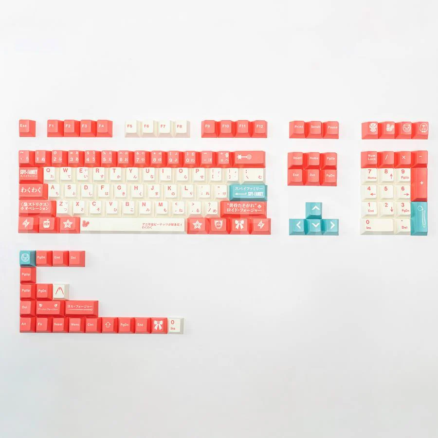 SPY X FAMILY PBT Dye Sub Keycaps - Image 2
