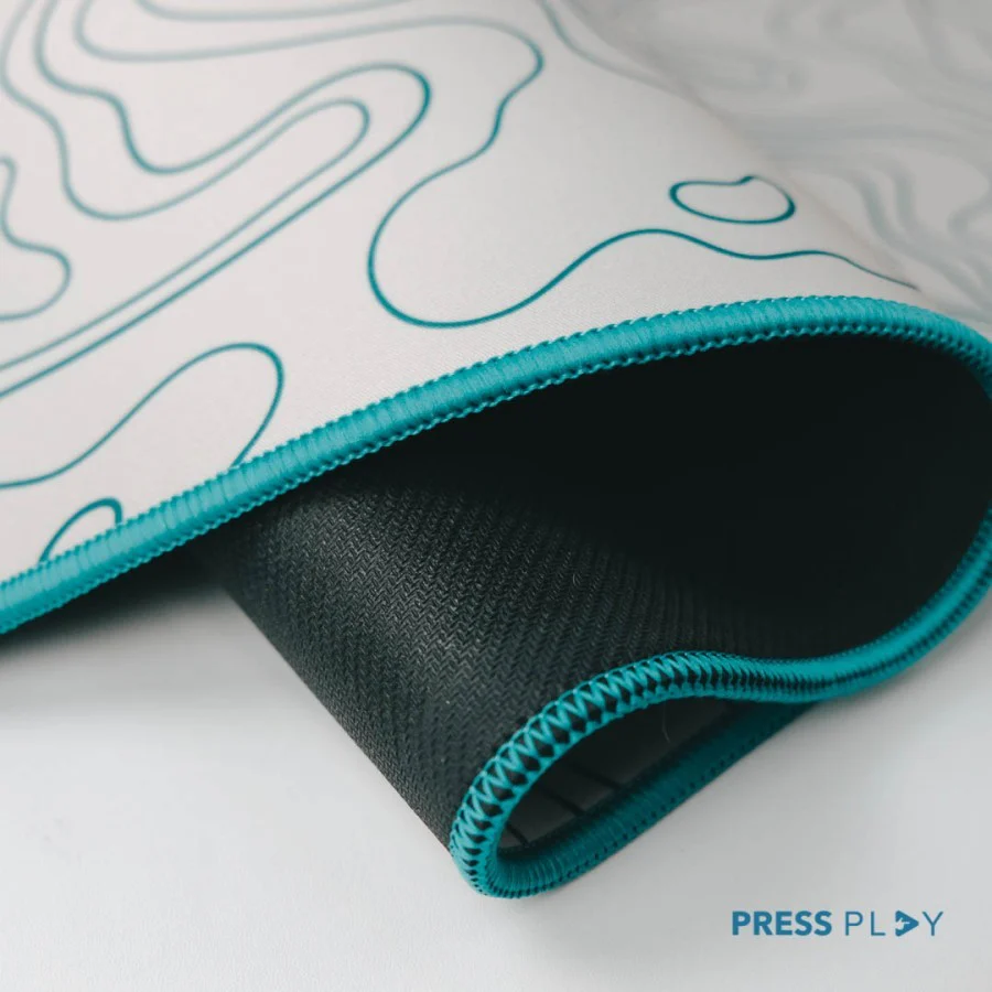 TOPOGRAPHY Series Gaming Mousepad Deskmat by Press Play - Image 3
