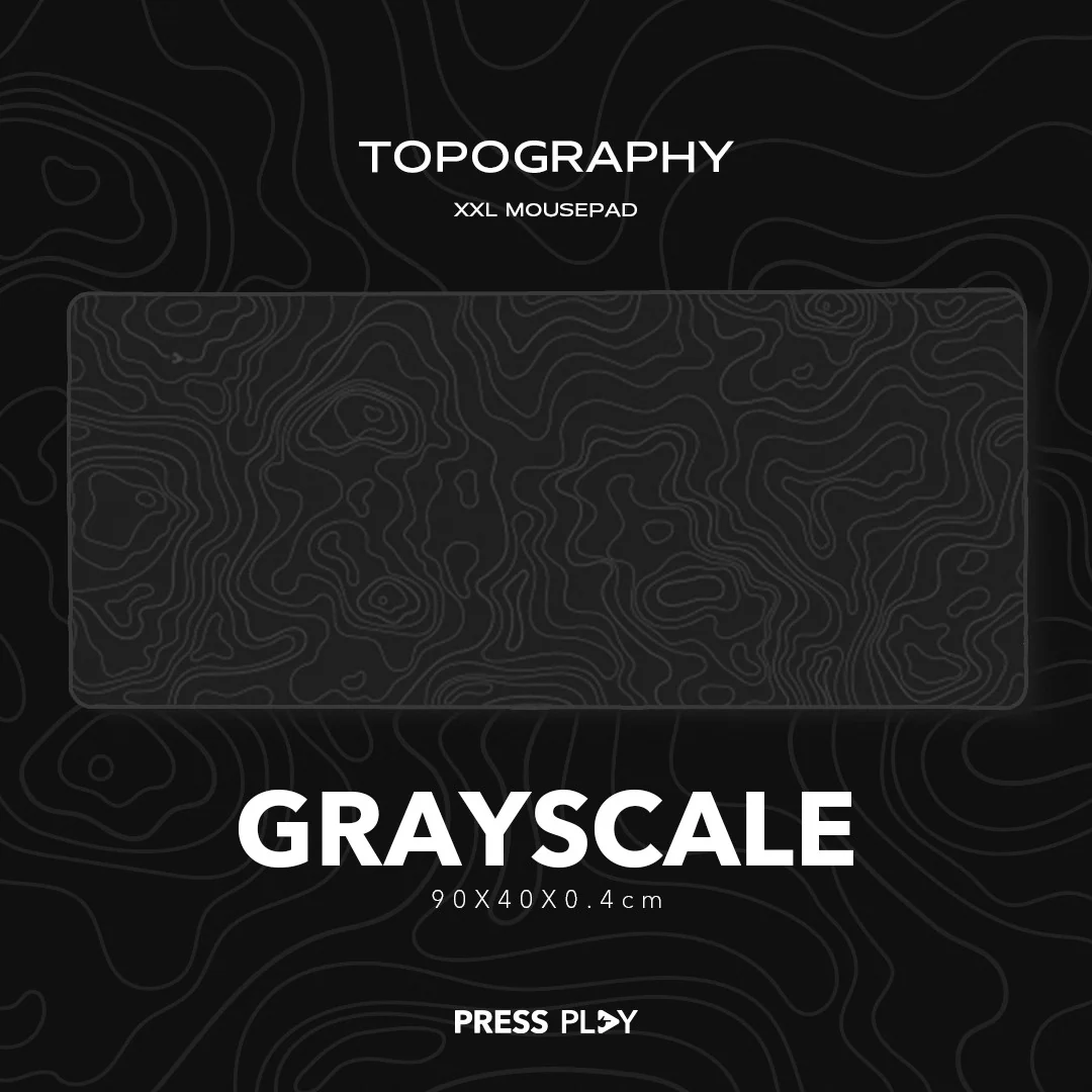 TOPOGRAPHY Series Gaming Mousepad Deskmat by Press Play - Image 7