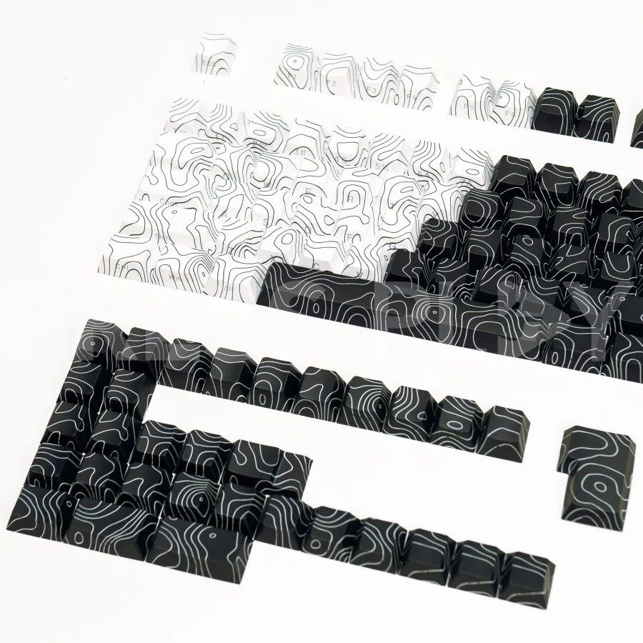 TOPOGRAPHY Shine-thru PBT Dye Sub Keycaps - Image 5