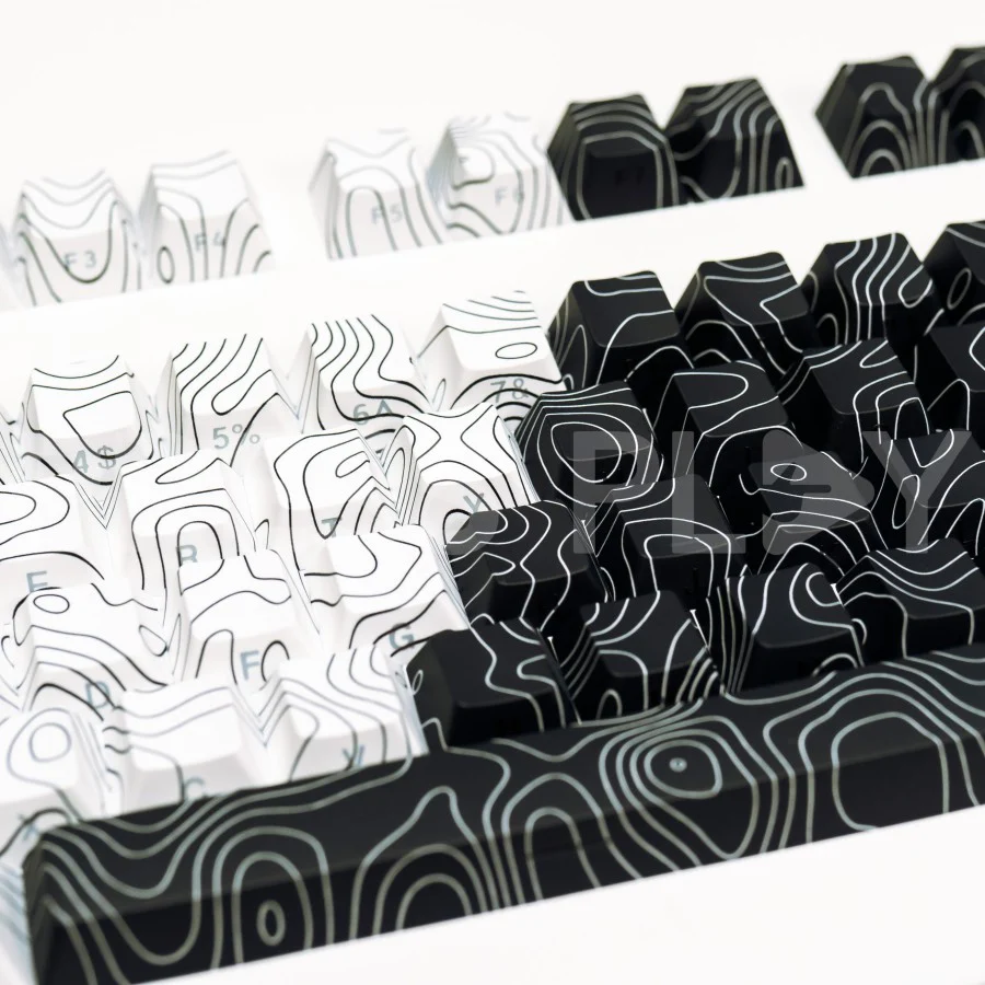 TOPOGRAPHY Shine-thru PBT Dye Sub Keycaps - Image 8