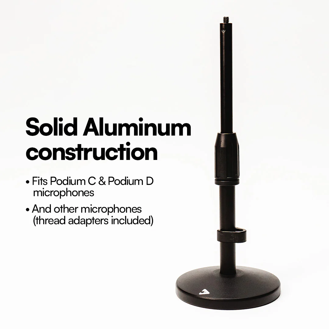 UPLIFT Table Stand Adjustable Microphone Desk Stand - Image 3
