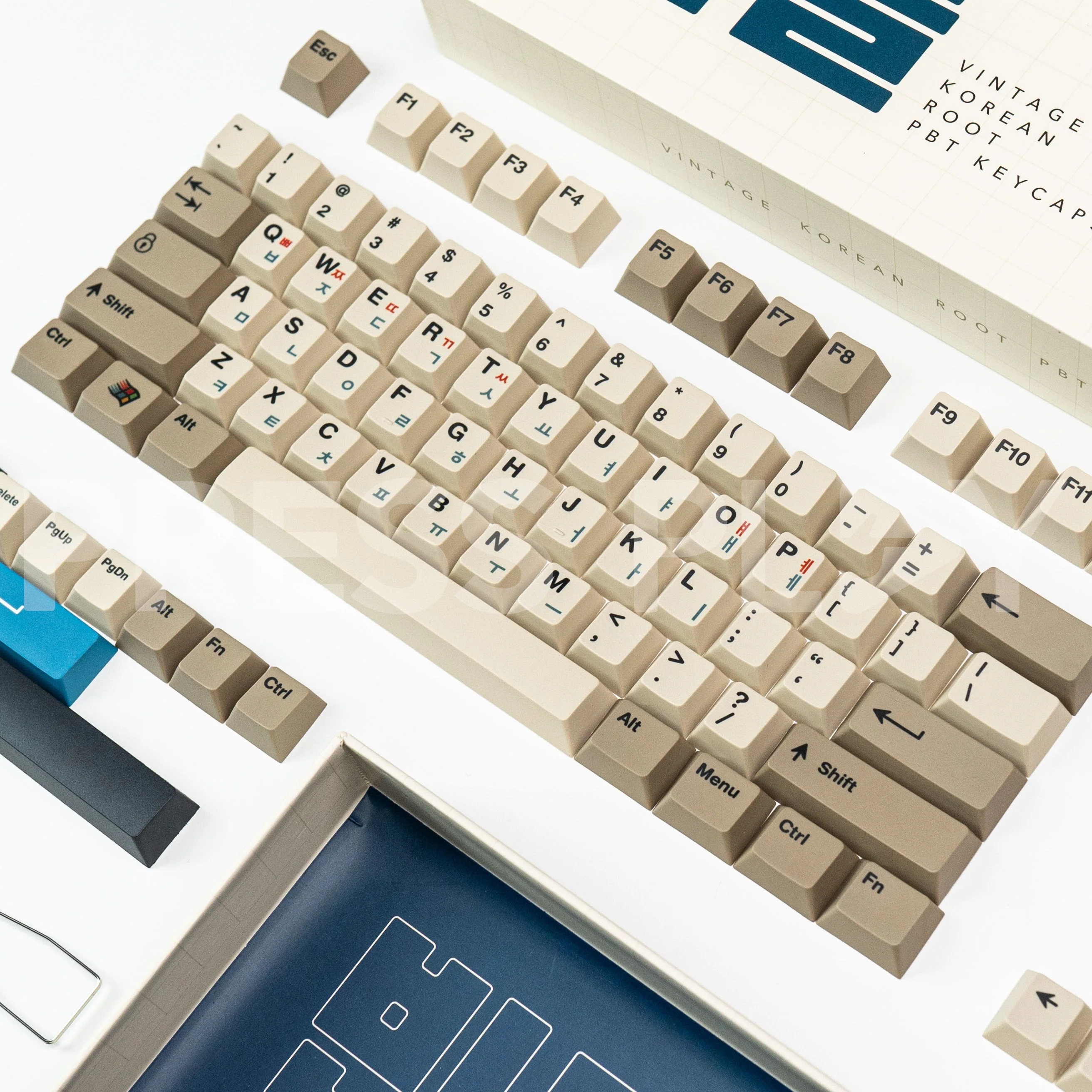 PPBT VINTAGE KOREAN ROOT Dye Sub Keycaps - Image 4