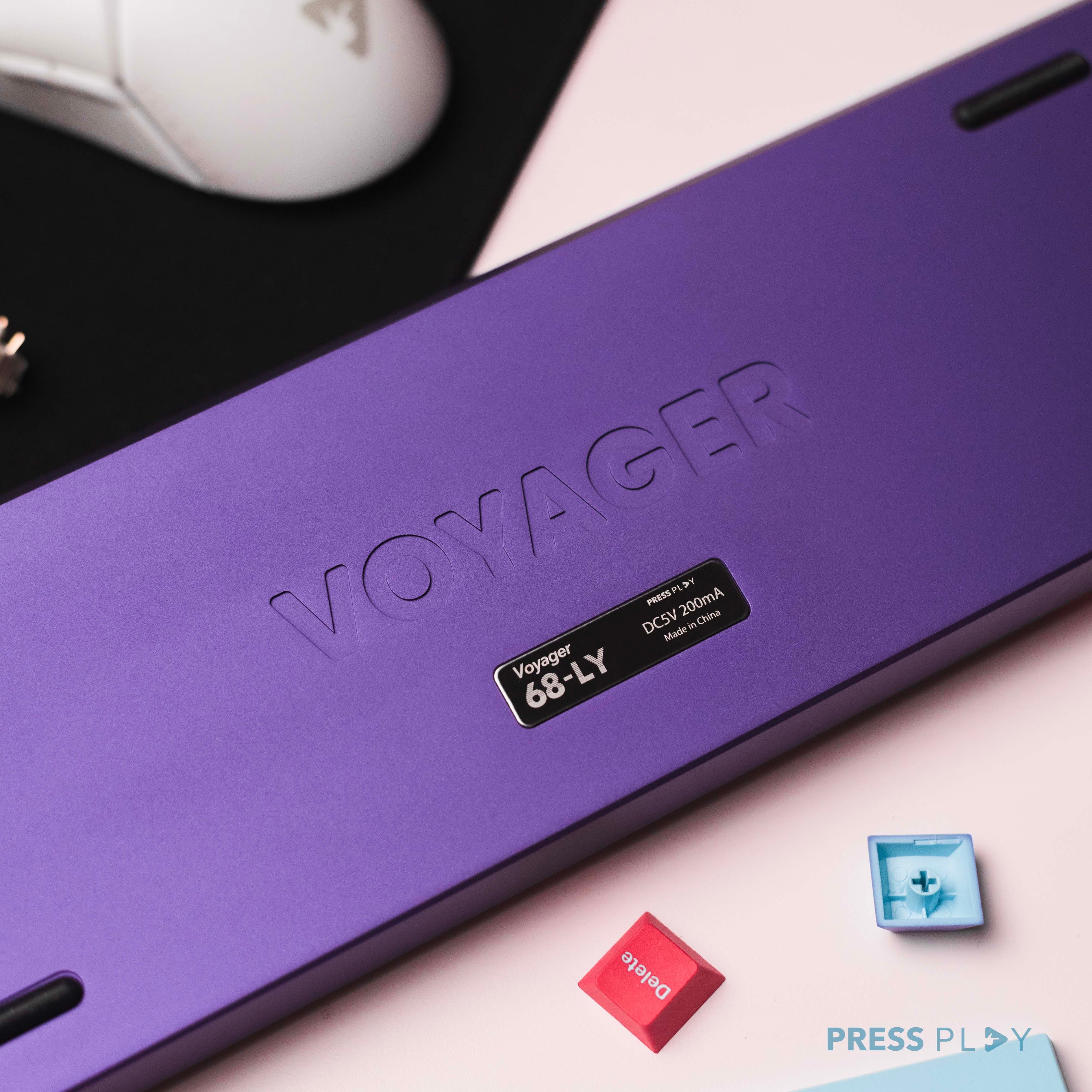 VOYAGER68 Lightyear Edition CNC Alu South Facing Mechanical Keyboard - Image 10
