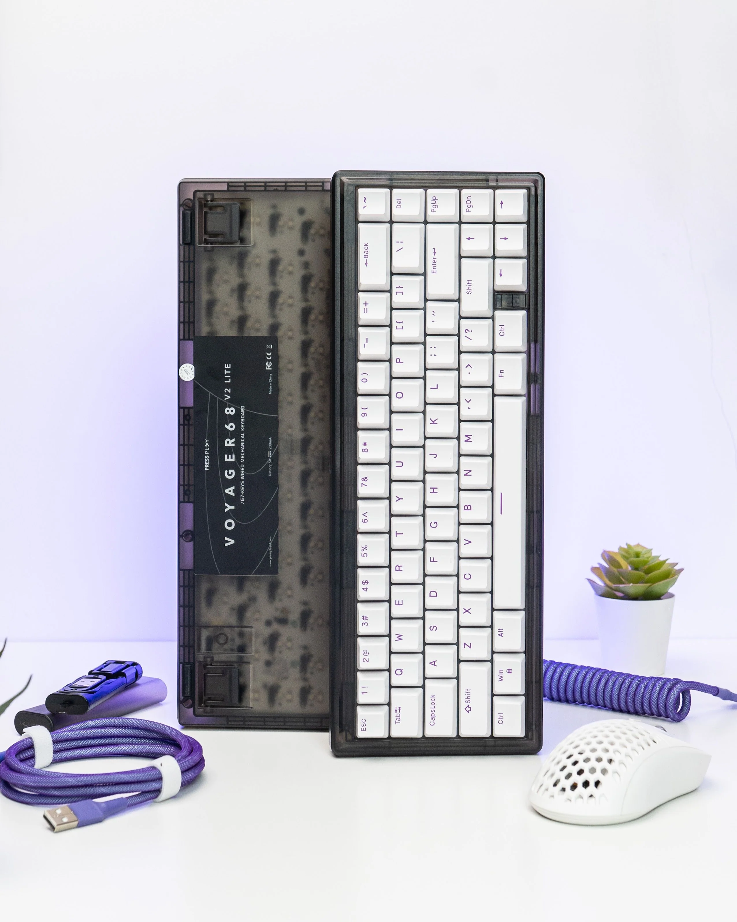VOYAGER68 v2 Lite 65% 67-key Mechanical Keyboard by Press Play - Image 9